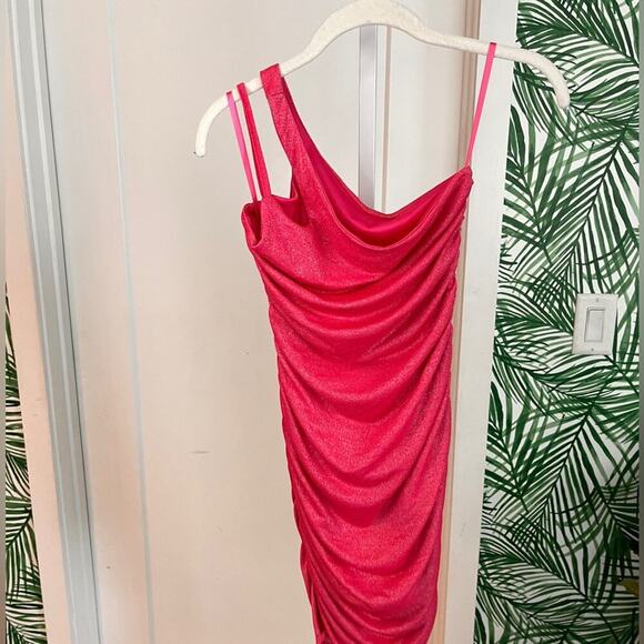 Superdown Jayden Ruched Mini Dress in Berry Size small NWOT - Picture 7 of 11